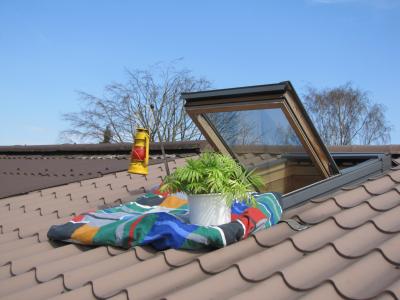 Ich hab heute mal das gute Wetter genutzt und schnell mal mein Dach fotografiert. So in etwa k&ouml;nnt ihr es euch vorstellen. 